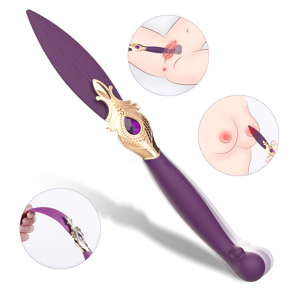 Sc001 Feather 9 Frequency Vibrator Clitoris Stimulator Rosetoy Official