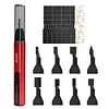 Electric Reciprocating Sander With 8pcs Sanding Head Handheld Reciprocating Polishing Tool for Crafts Miniatures Jewelry Woodworking
