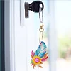 5D Diamond Art Key Rings Art Craft DIY Double Sided Cartoon Keychain Kits