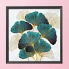 (Counted/Stamped)(Big Size) 11CT Ginkgo biloba- Cross Stitch  60*60cm/23.62*23.62in
