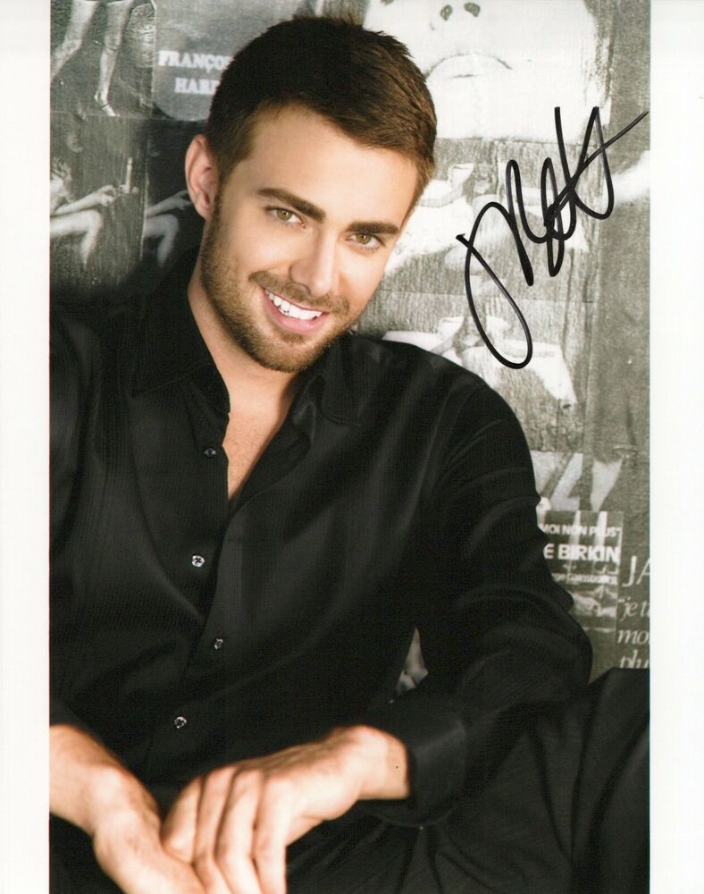 Jonathan Bennett head shot autographed Photo Poster painting signed 8x10 #17