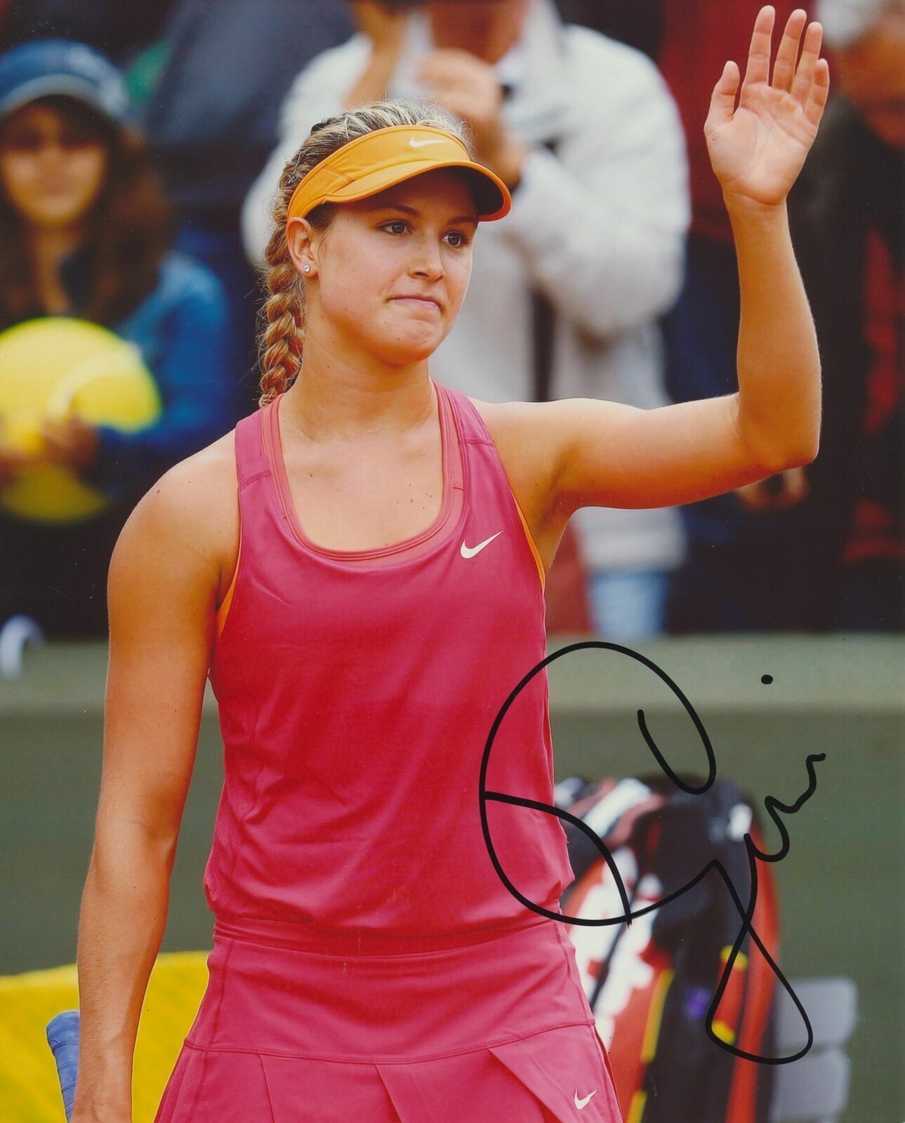 Eugenie Bouchard Autographed Signed 8x10 Photo Poster painting REPRINT