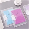 20PCS Transparent PVC Storage Bags for A4 Paper Notebook File School Office Stationery Bags