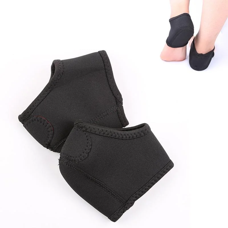 5 Pairs Heel Warm Protective Cover, Size:M 37-41