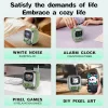 Divoom Tivoo-2 Portable Bluetooth Speaker with FM Radio, Pixel Art Retro Mini Small Cute Wireless Speaker, Vintage Decoration for Party Desk Home Bedroom Kitchen