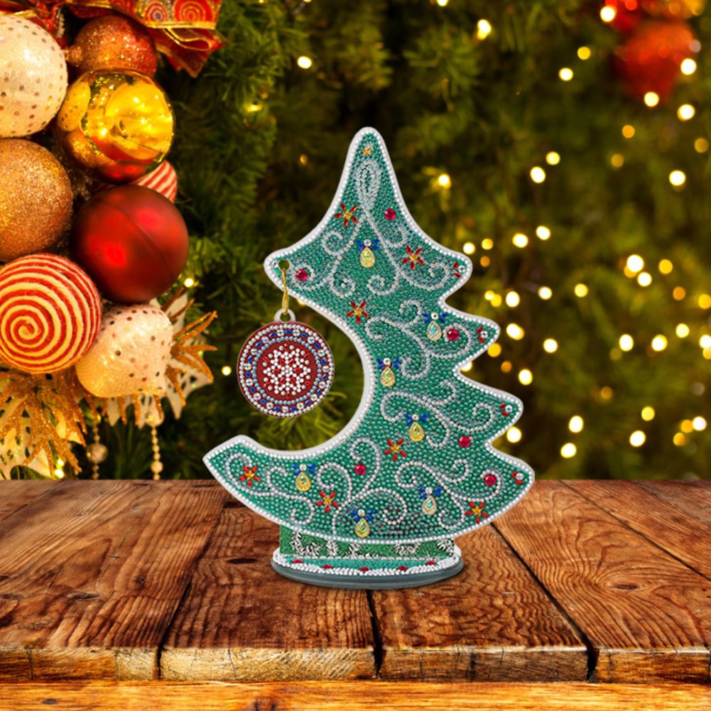 复制Diamond Painting Crystal Christmas Tree Ornament