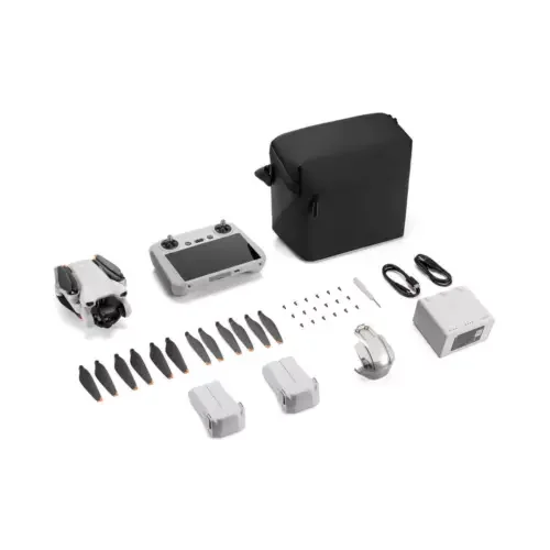 Dronehint DJI Mini 3 Fly More Combo Plus with built in screen (DJI RC) Drone