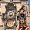 Prague Astronomical Clock Fridge Magnet High-end 3D Gear Rotating Wooden Magnetic Sticker Creative Gift