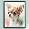 Chihuahua Dog-11CT Stamped Cross Stitch 40*50cm/15.75*19.69in