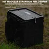 IGT One Unit Tea Tray Large Capacity Camping Storage Tea Tray for Hiking Fishing