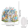 (US Only)Acrylic Special Shape Easter Egg House Diamond Painting Desktop Decors