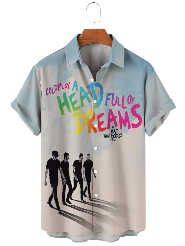 Teecade Teecade A Head Full of Dreams Art Print Shirt