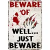(Multi Style)Warning - Vintage Metal Signs - 20*30cm