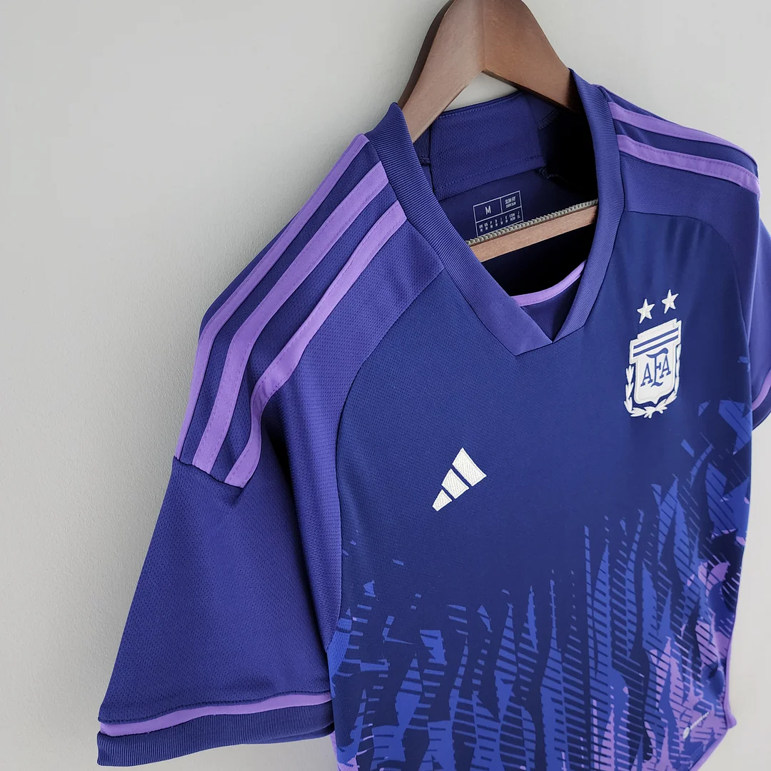 2022 FIFA World Cup  Argentina Away Soccer Jersey