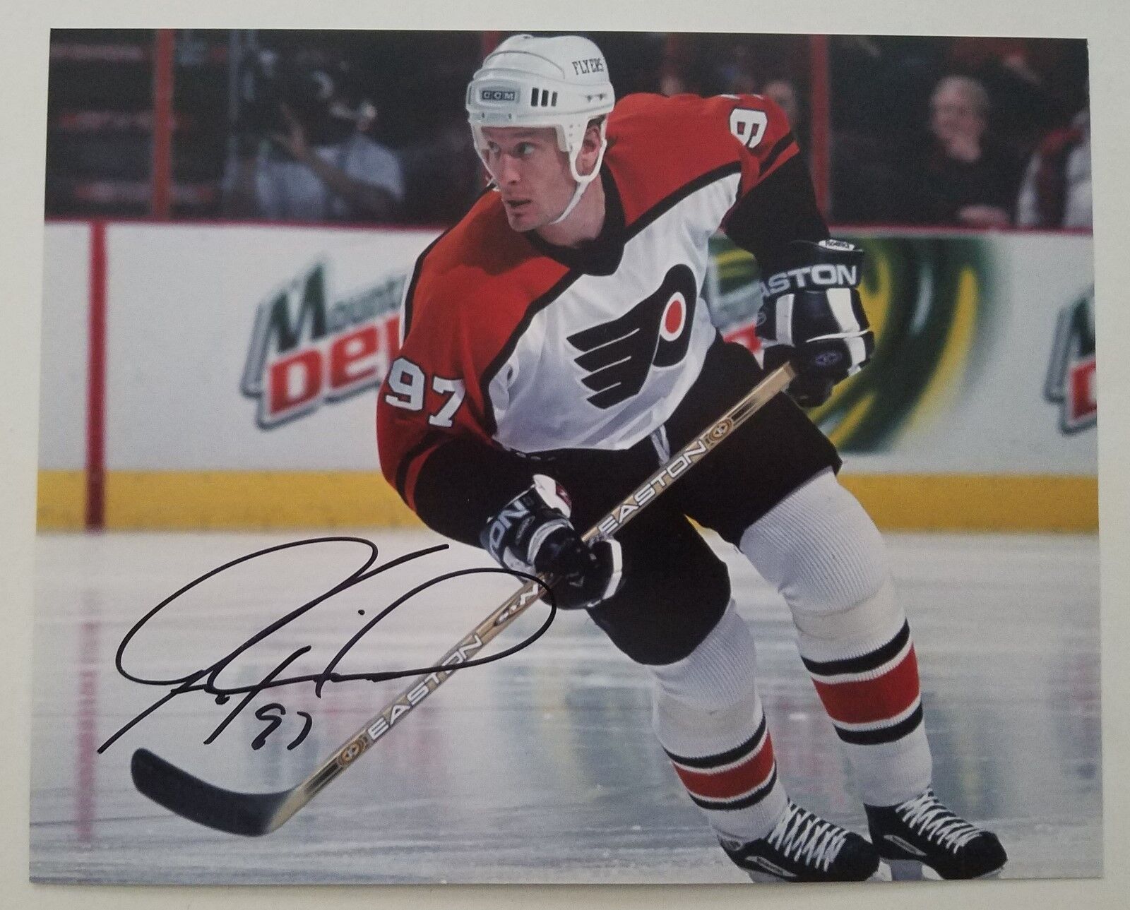 Jeremy Roenick Signed 8x10 Photo Poster painting Philadelphia Flyers Hockey Team USA NHL RAD