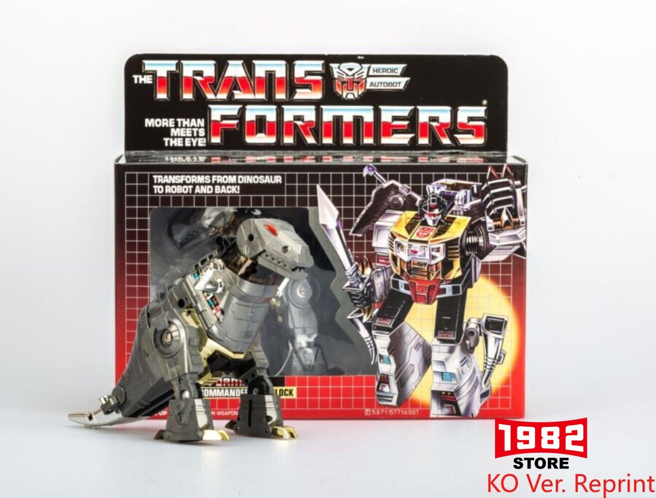 Transformers G1 Grimlock dinobot reissue brand new action figure Gift KO ver.