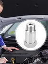 M18x1.5 Oxygen Sensor Extension Gasket Extender 304 Stainless Steel Plug Adapter
