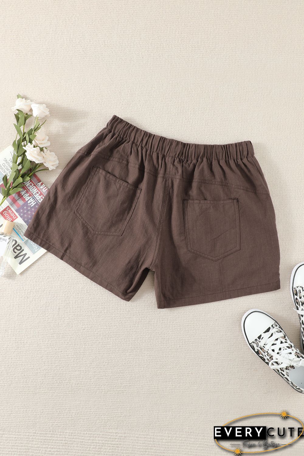Khaki Faylin Shorts