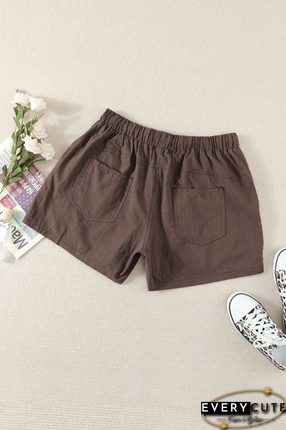 Khaki Faylin Shorts