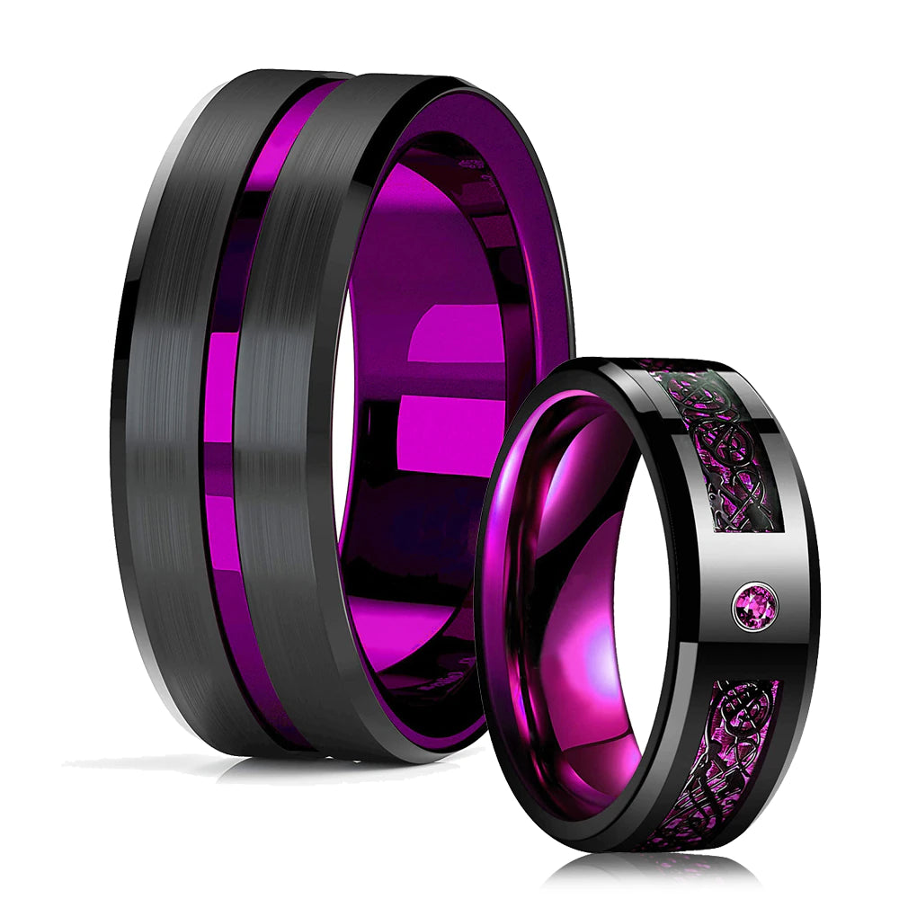 'Pink Eye' Rings