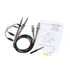 2pcs P6100 100MHz 1X 10X Scope Clip Test Probes BNC Oscilloscope Probe Kit