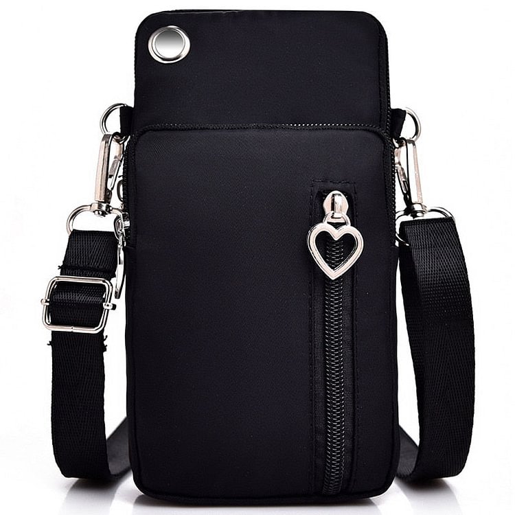 Woman Messenger Bag Mini Shoulder Bag Diagonal Multi-Function Mobile Phone Bag Outdoor Earphone Pouch Sports Bag Crossbody Bags