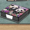 PU 5D Diamond Painting Kit Note Box DIY Diamond Art Notepad Box (Panda)