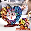 DIY Wooden Flowers Desktop Diamond Art Ornament Kits