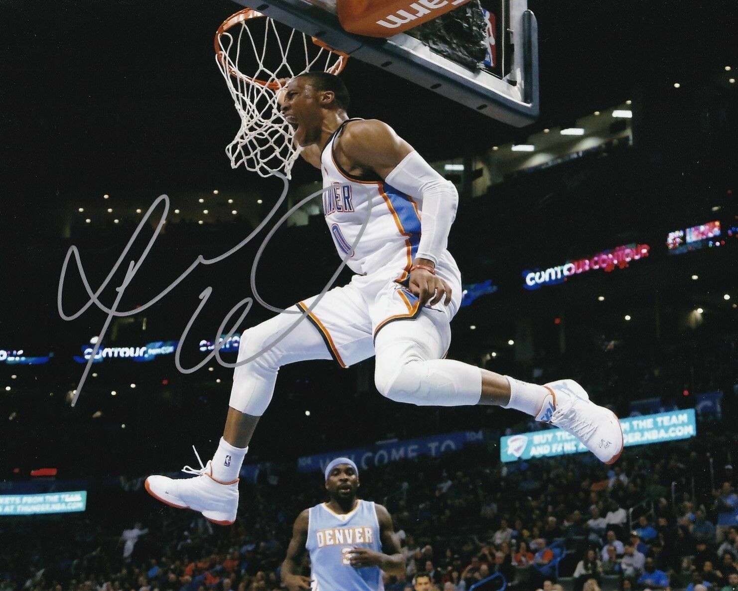 Russell Westbrook Thunder Autographed Signed 8X10 Photo Poster painting REPRINT