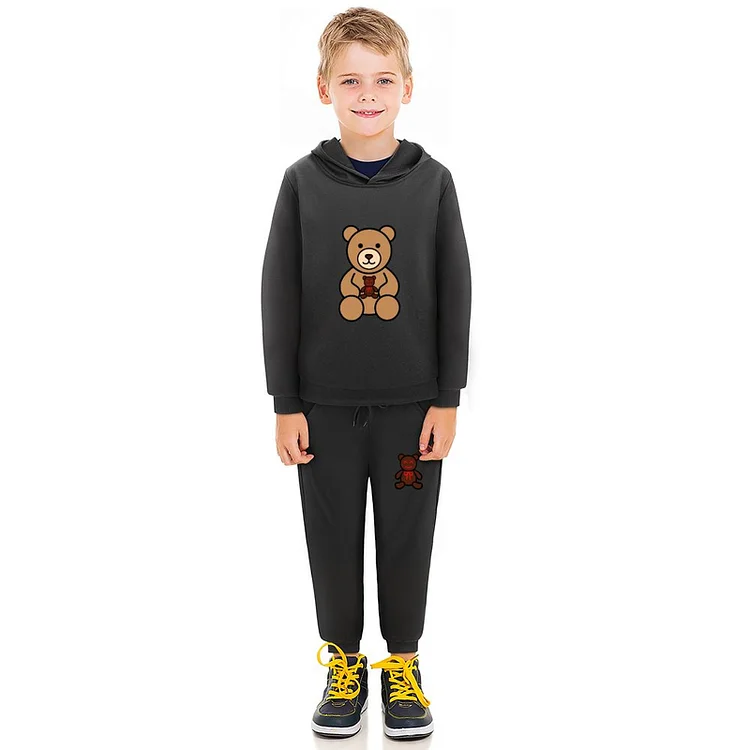 Youth Sweater Set Three Little Teddy Bear Teddy Bears