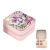 (US Local)DIY Butterfly Diamond Painting Kit Rotatable Mirror w Diamond Art Jewelry Box