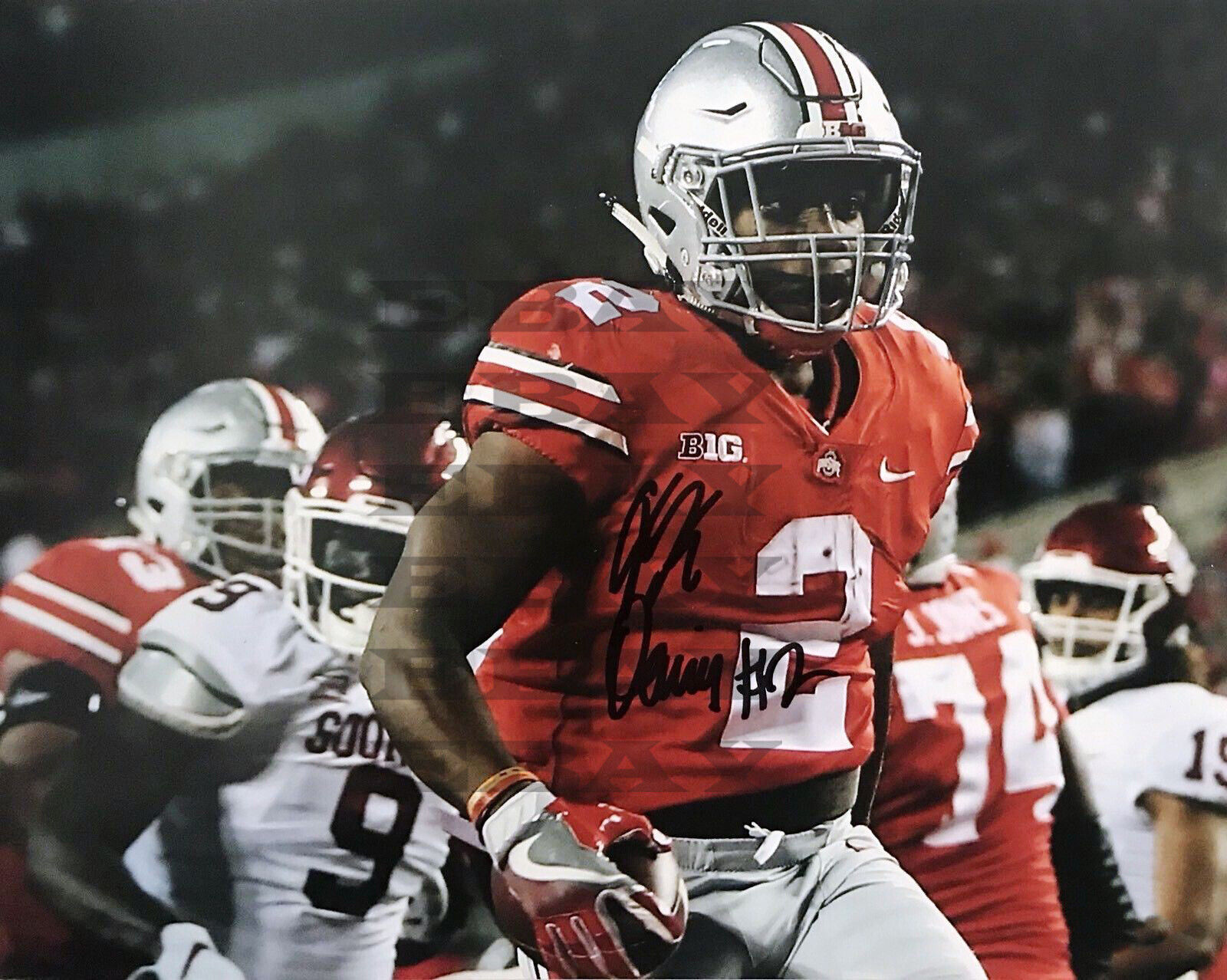 JK Dobbins Ohio State Buckeyes Signed 8x10 autographed Photo Poster painting Reprint