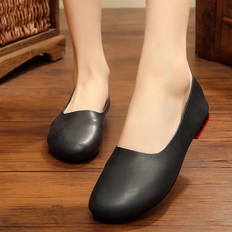 Flat Bottom Shallow Mouth Single Shoe shopify Stunahome.com