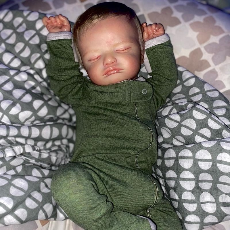 20 Inch Lifelike Farrell Sleeping Reborn Doll Boy-Rosalie Serie