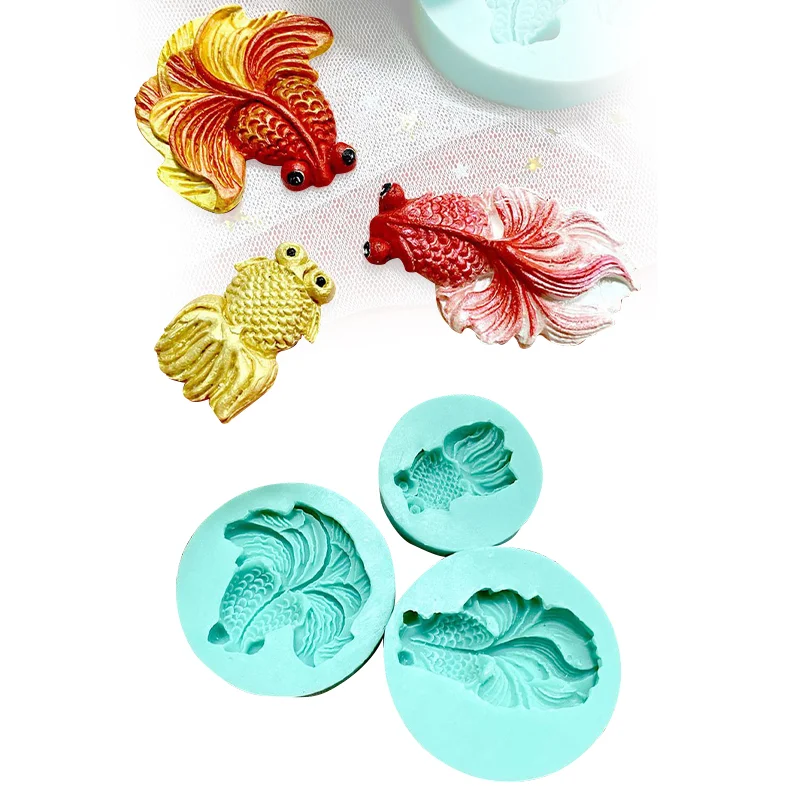 Goldfish Silicone Resin Casting Mold