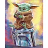 Yoda - 11CT Counted Cross Stitch - 40*50cm