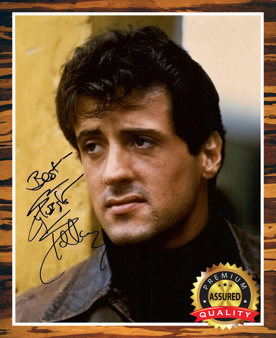 Sylvester Stallone - Autographed Signed 8 x10 Photo Poster painting (Rocky) Reprint