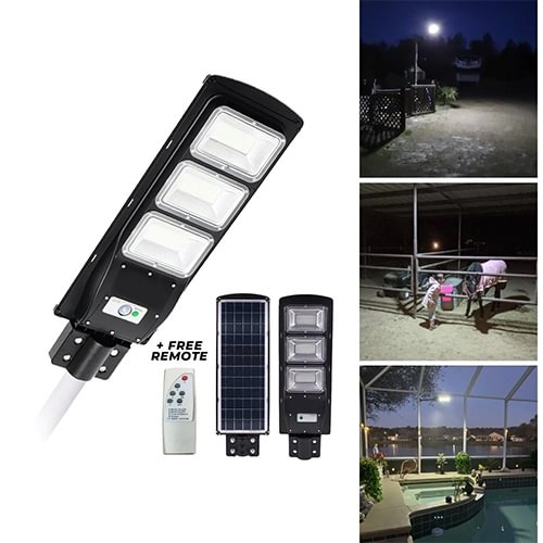 90W Solar Street Light (9000 Lumen)