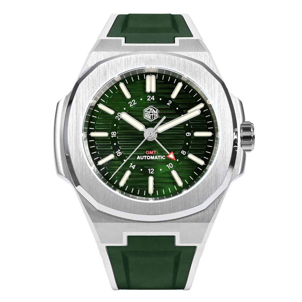 San Martin 43mm GMT Classic Business Luxury Watches SN075 from the official product page