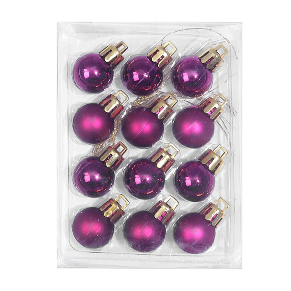 

12pcs 2cm Christmas Tree Ball Bauble Party Hanging Ball Ornament, 501 Original