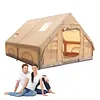 [US Local Warehouse] Inflatable Camping Tent with Pump Waterproof Windproof Blow Up Tent for Outdoors