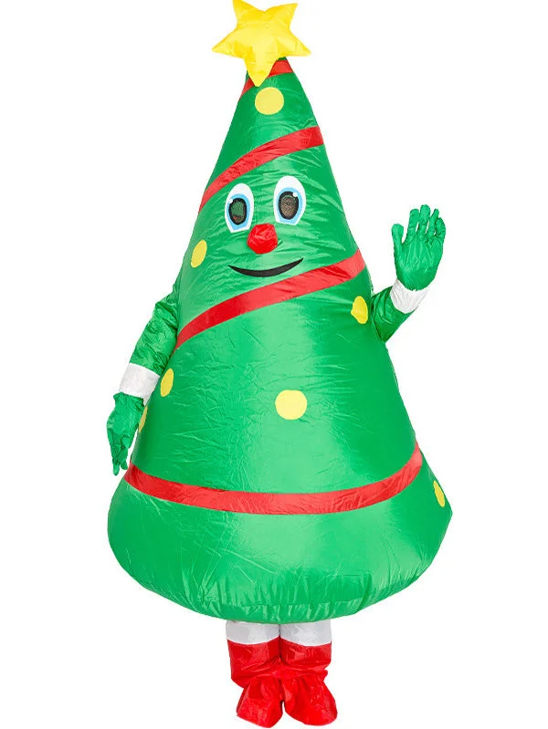 Inflatable Christmas Tree Costume Christmas Decoration-elleschic