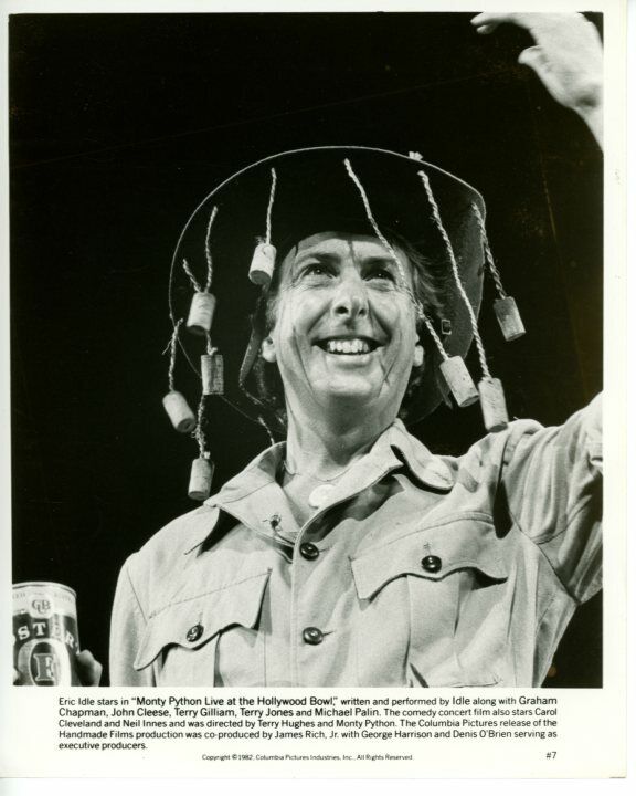 Eric Idle Monty Python Live at the Hollywood Bowl Original Press 8X10 Photo Poster painting