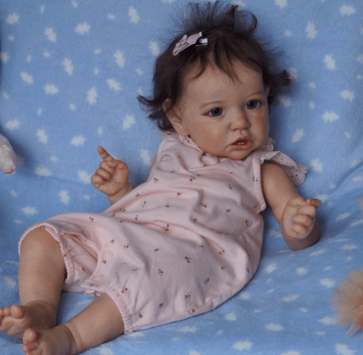 Sweet Truly 12'' Realistic Lifelike Cute Soft Weighted Body Affordable Reborn Baby Girl Doll Kinley By Dollreborns®