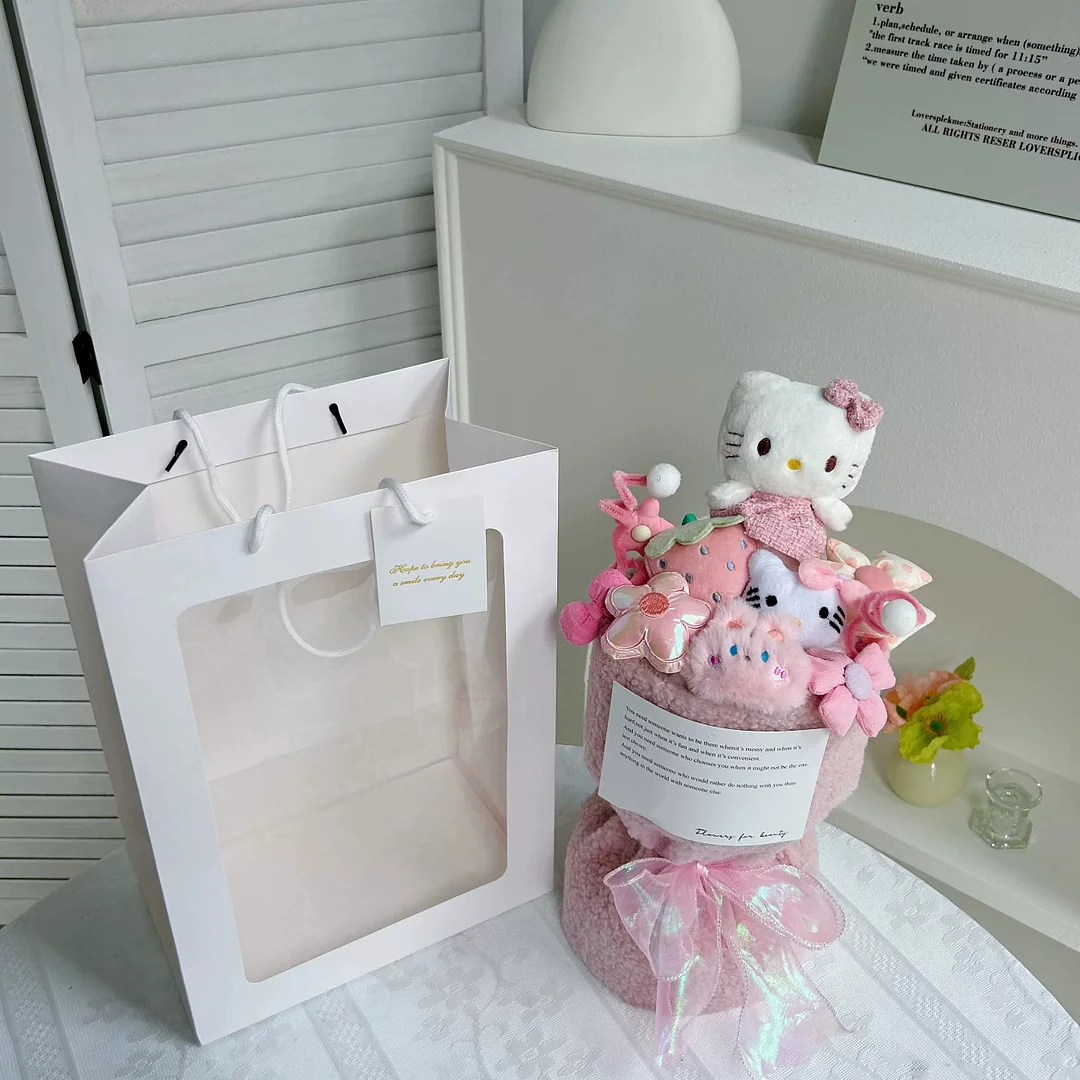 Kawaii Flowers Plush Figure Bouquet