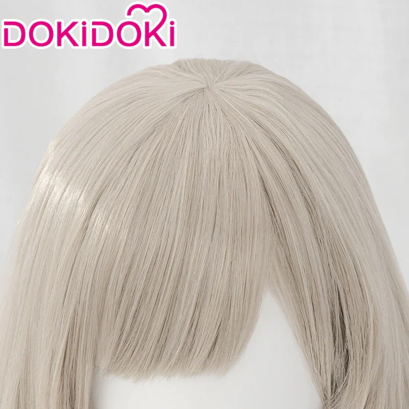 DokiDoki Game Genshin Impact Fatui Cosplay Wig Cosplay Sandrone Wig Genshin Impact Fatui Cosplay Wig Cosplay Sandrone
