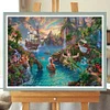 Disney dream peter pan’s neverland-round drill diamond painting-50*30cm