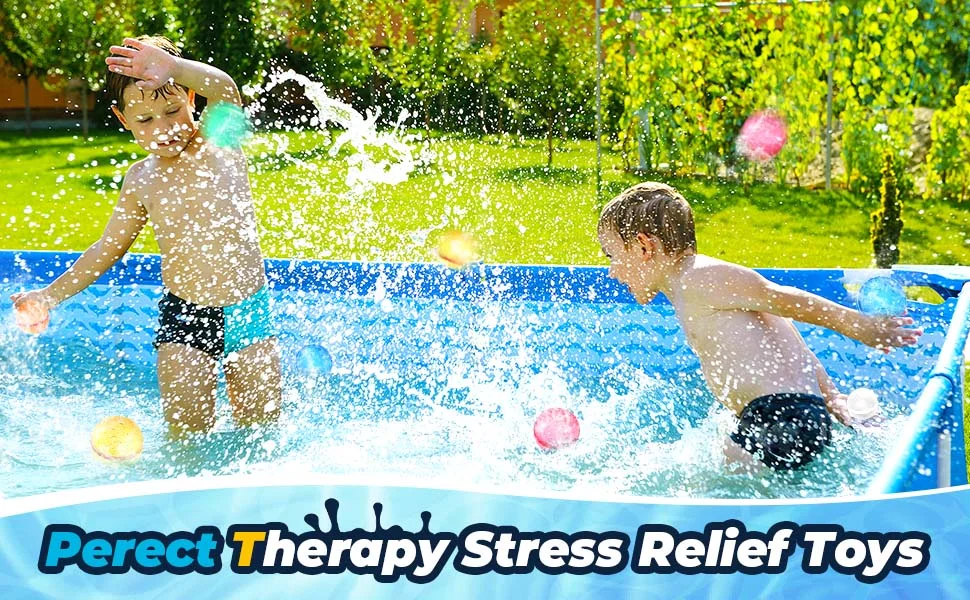 Reusable Water Balloons (Classic Transparent) 18/16/12/8/4 pcs