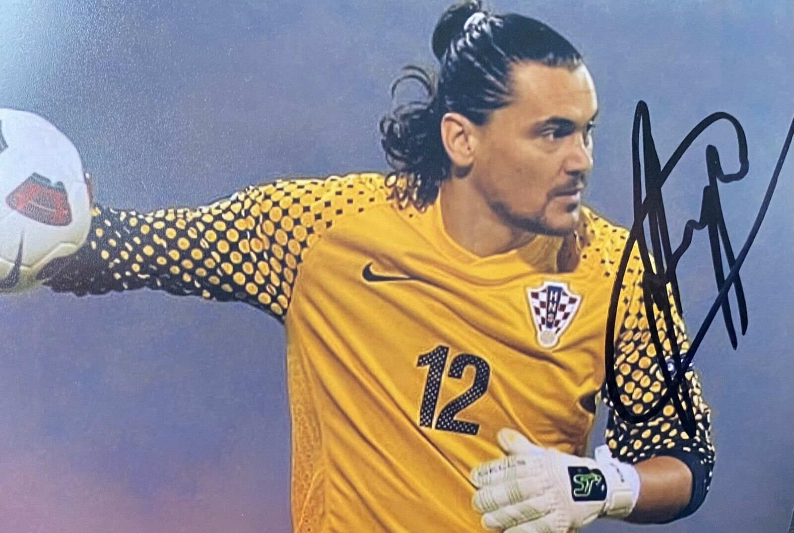 Vedran Runje Genuine Hand Signed Croatia 6X4 Photo Poster painting