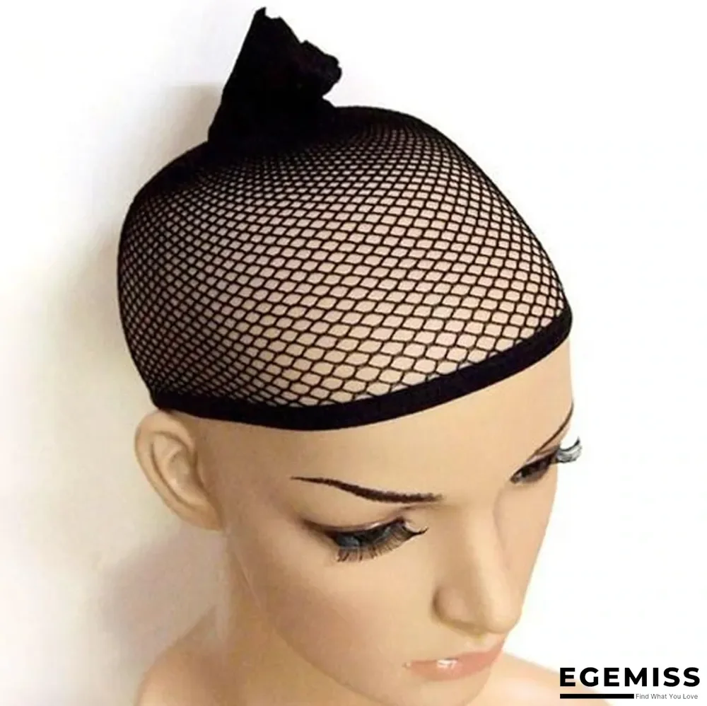 Chemical Fiber Black Long Curly Hair Wig Headgear | EGEMISS